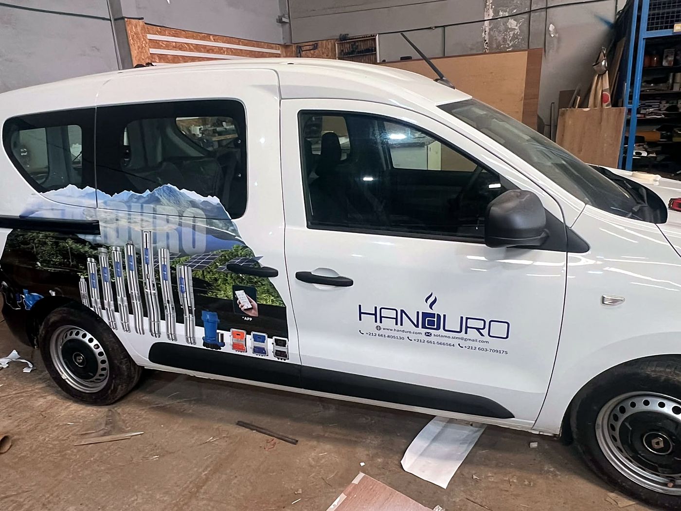 Utilitaire Handuro habillé