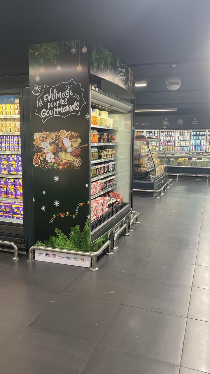 Meuble froid habillé Le Fromage pour les Gourmands
